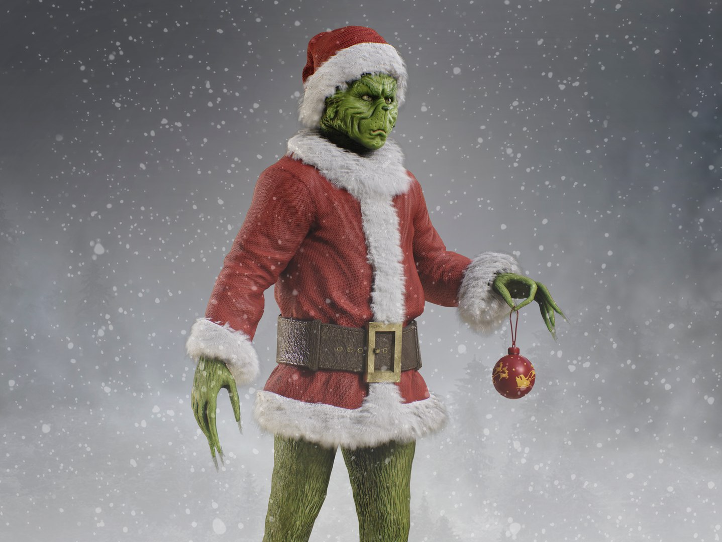 The Grinch 3D Model - TurboSquid 2428795
