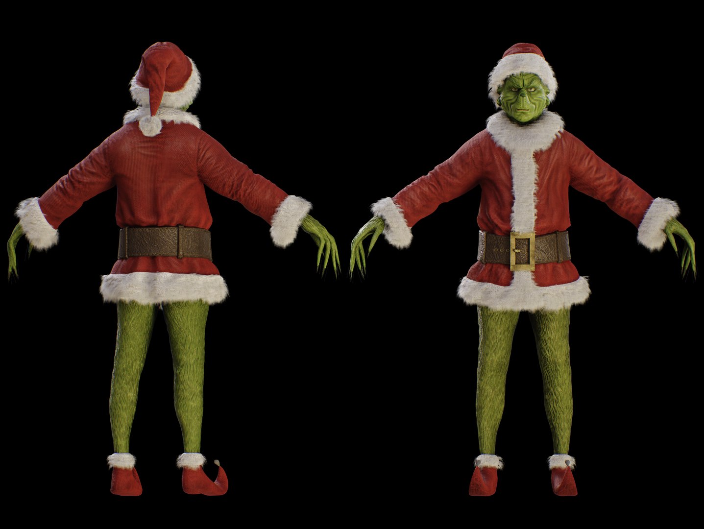 The Grinch 3D Model - TurboSquid 2428795
