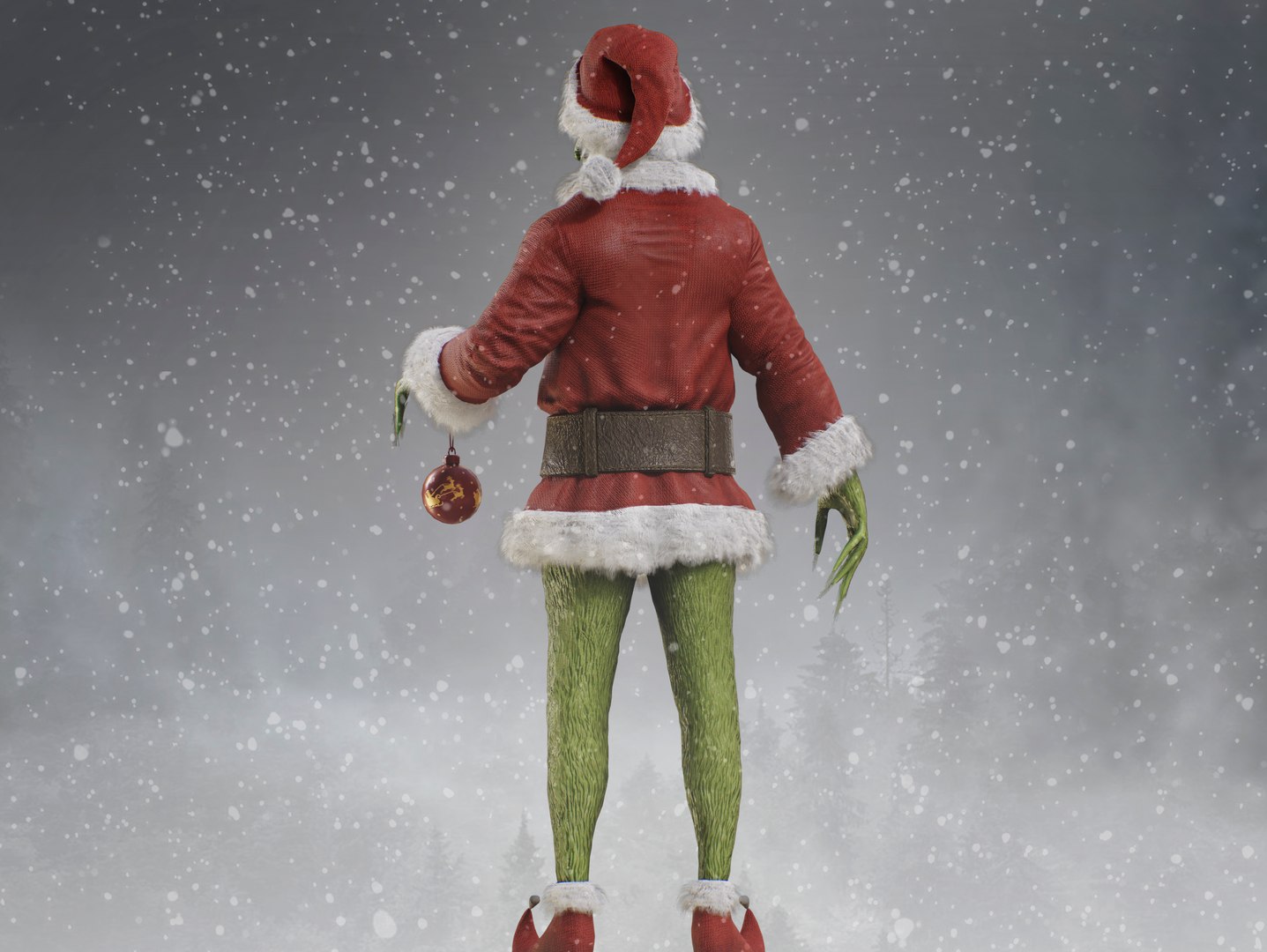 The Grinch 3D Model - TurboSquid 2428795