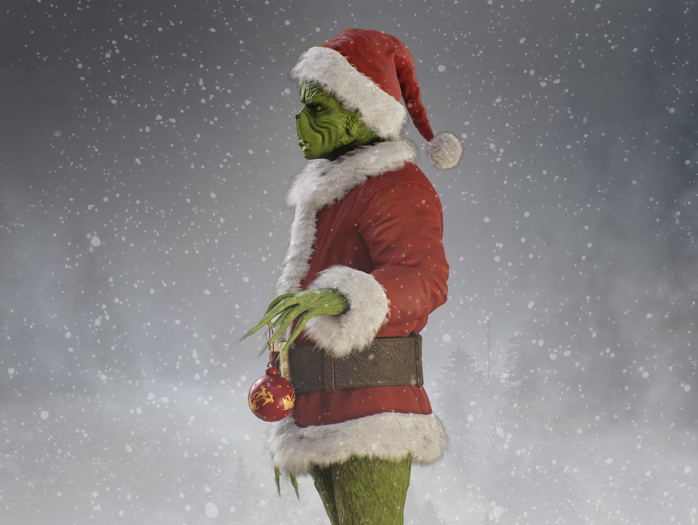 The Grinch 3D Model - TurboSquid 2428795