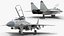 3D MiG 29 Tandem Aircraft with Armament Rigged for Maya