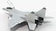 3D MiG 29 Tandem Aircraft with Armament Rigged for Maya