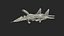 3D MiG 29 Tandem Aircraft with Armament Rigged for Maya