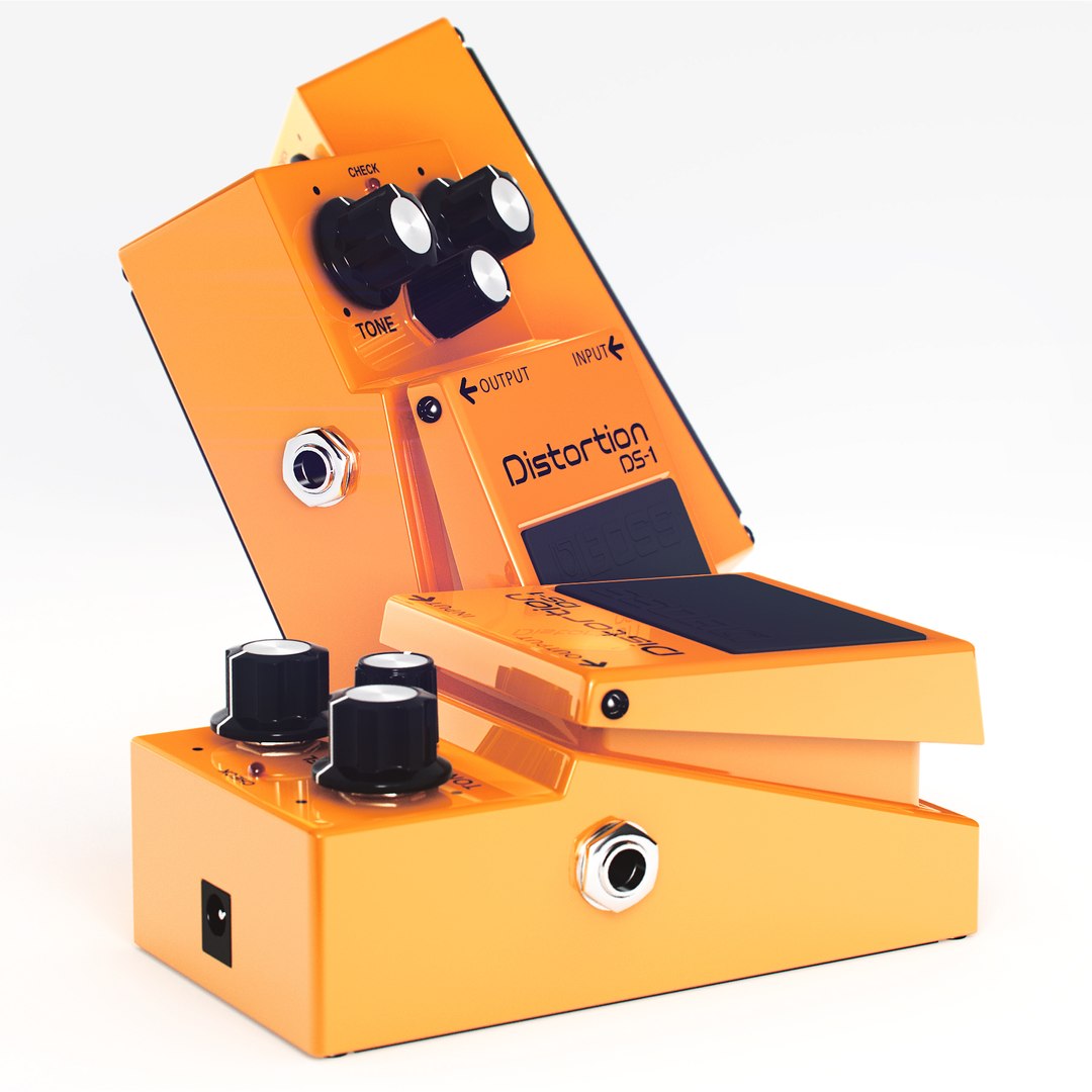 3d Boss Ds1 Guitar Pedal