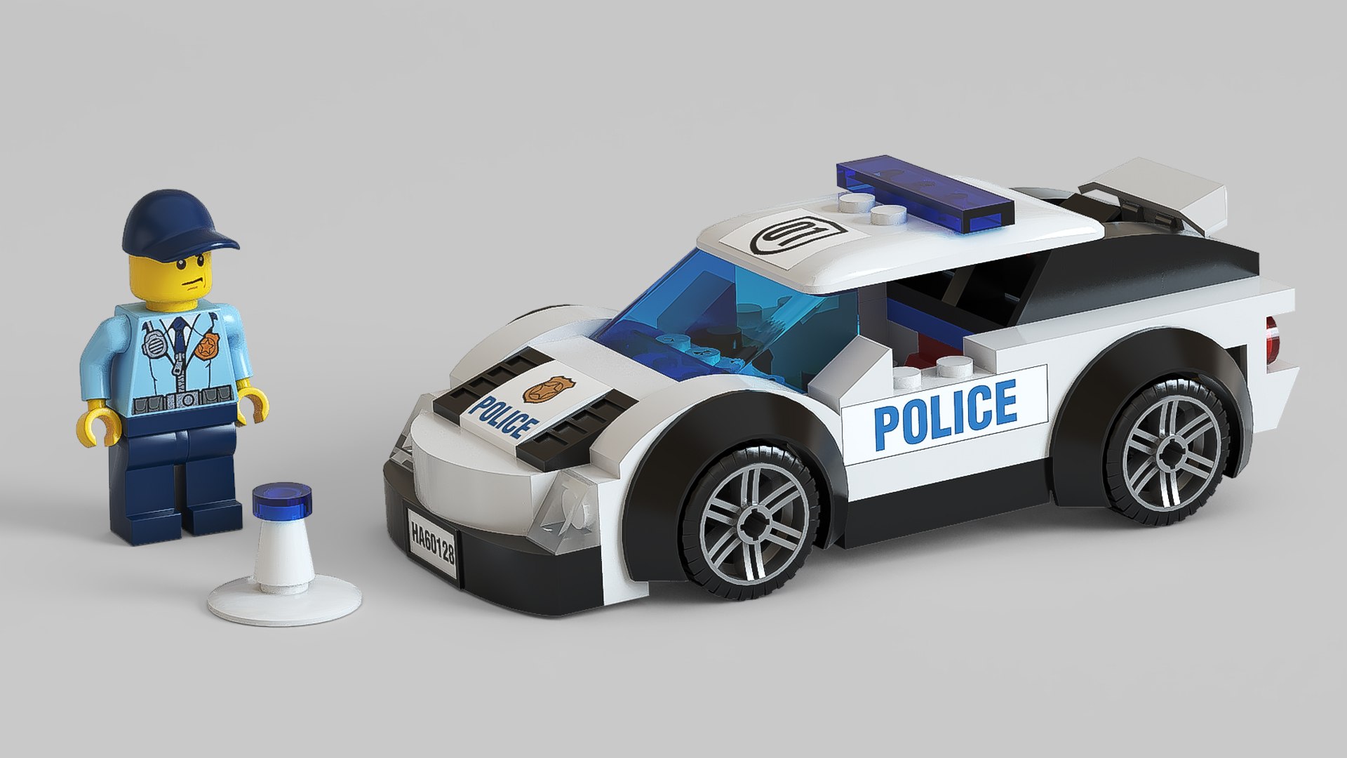 Lego Police 3D Model - TurboSquid 1941500