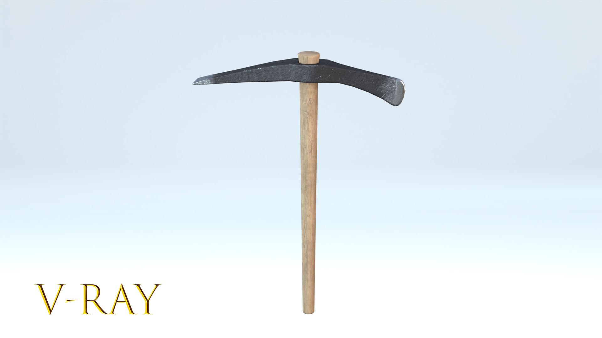 3D Pick Axe Model - TurboSquid 1401941