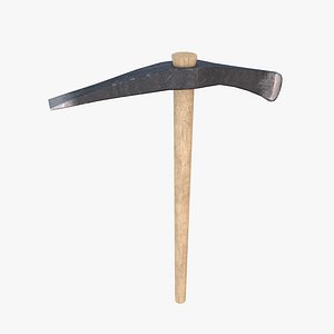 3D pick axe model