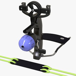 fishing slingshot 3D model