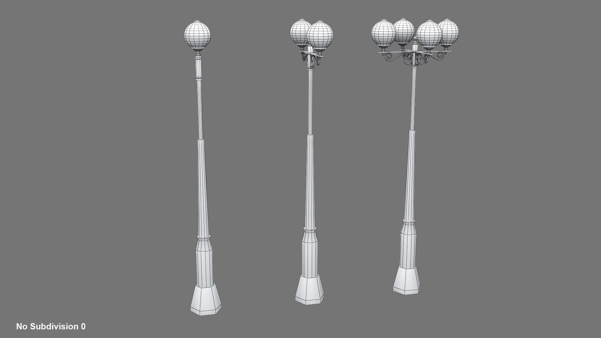 Street Lights 3D Model - TurboSquid 1785858