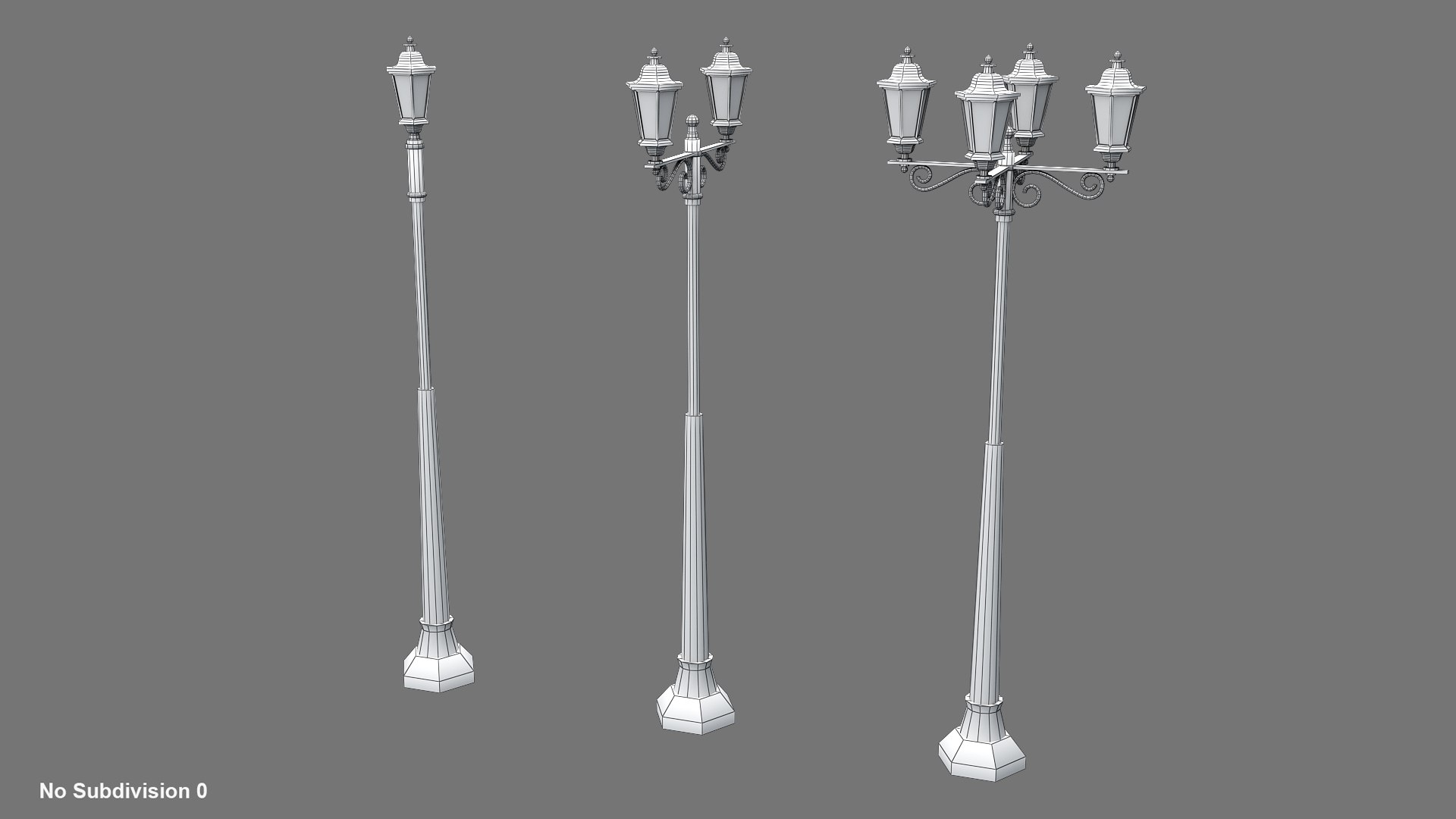 Street Lights 3D Model - TurboSquid 1785858
