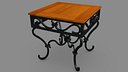 blend table wood