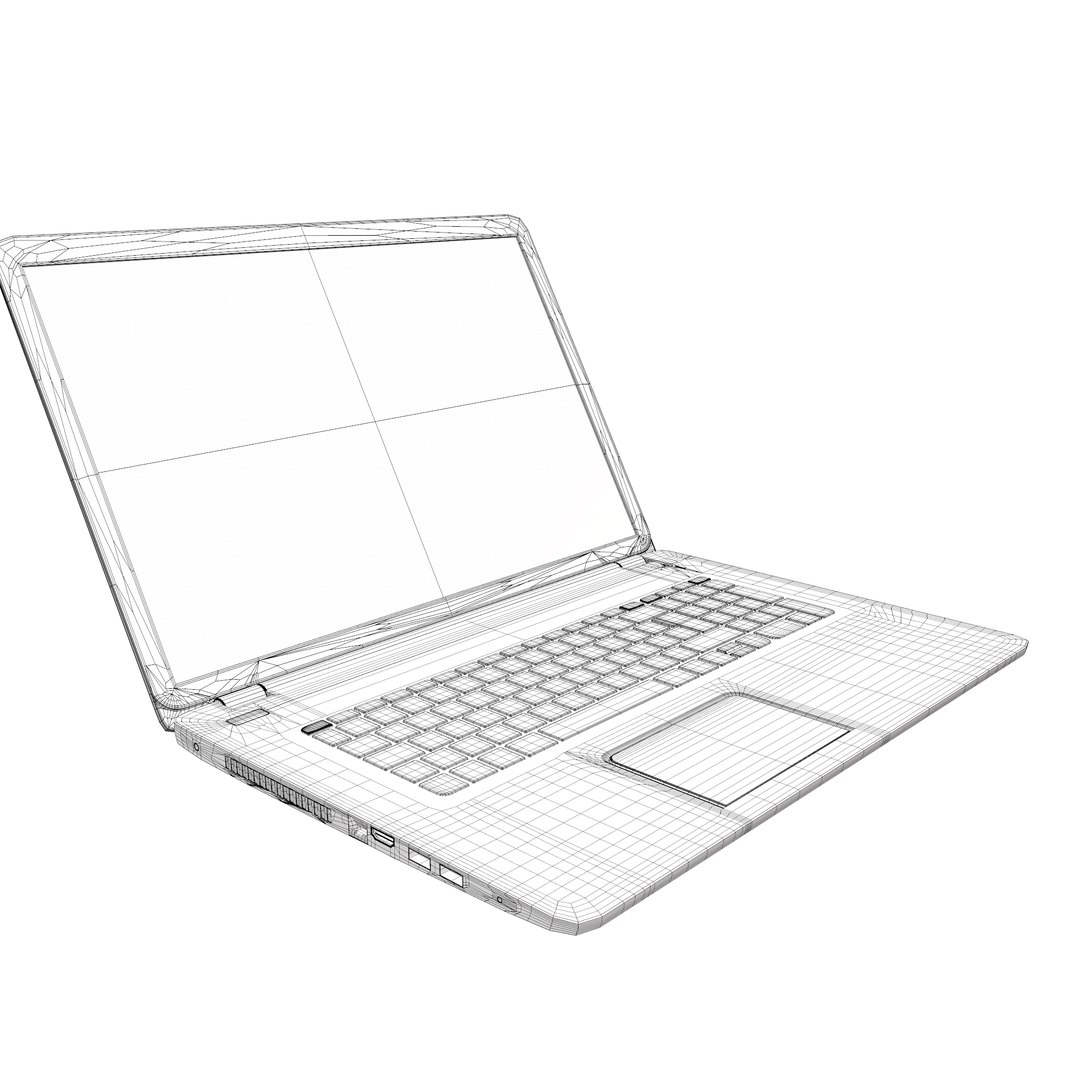 Laptop 02 3D Model - TurboSquid 2172895