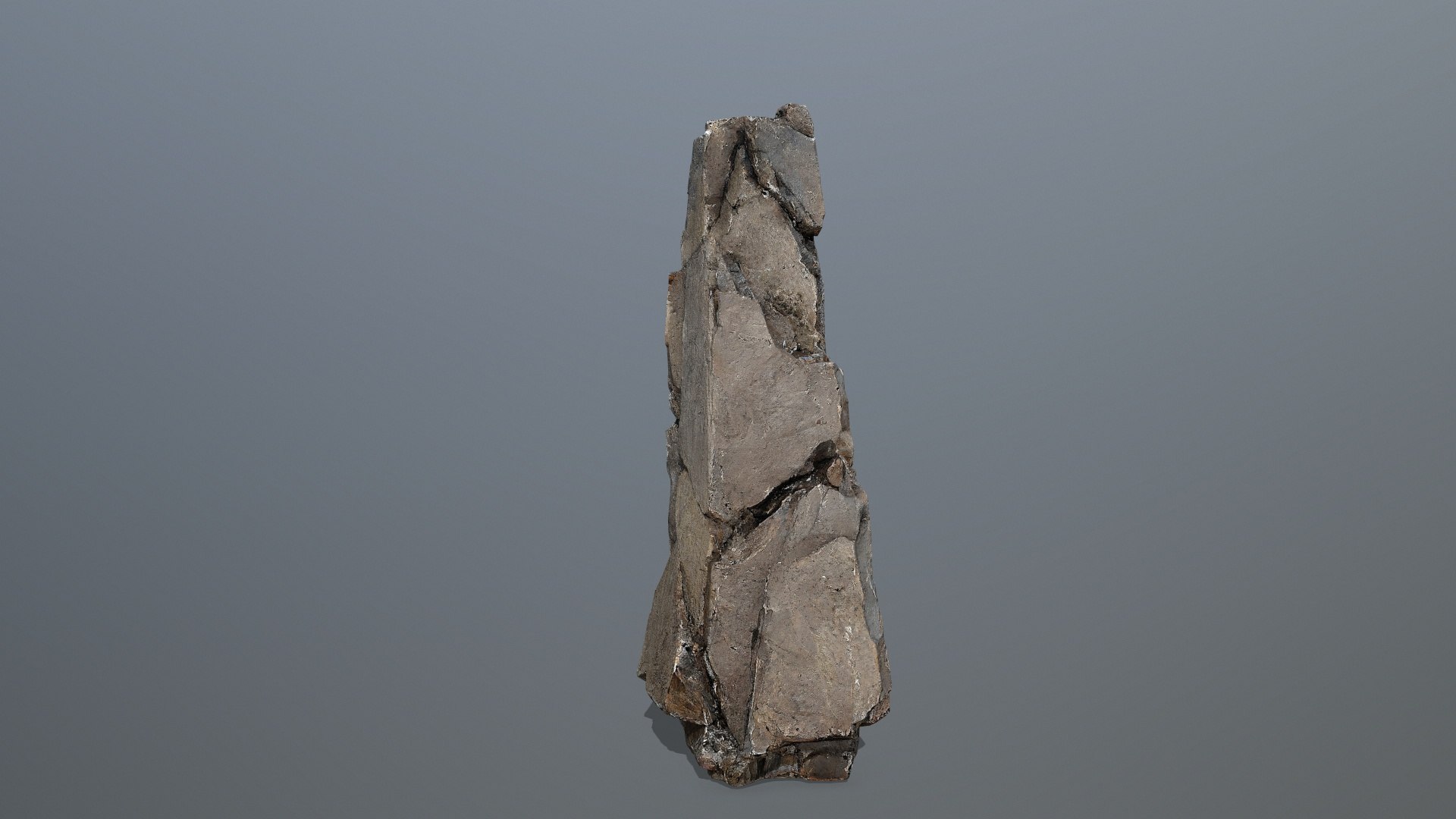 3D Old Dirty Cliff Rocks 3 - TurboSquid 2263639