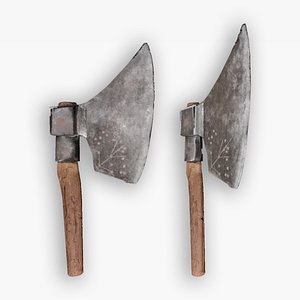 Austrian Broad Axe 3D model