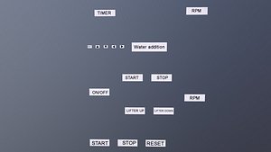 3D HMI Label Stickers