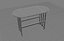 Drop Leaf Table 3D Model