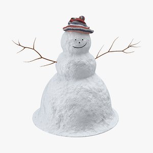 snowman 02 3d model