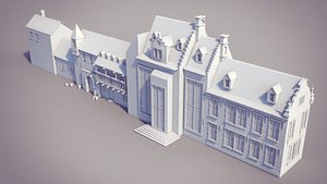 3d model house set