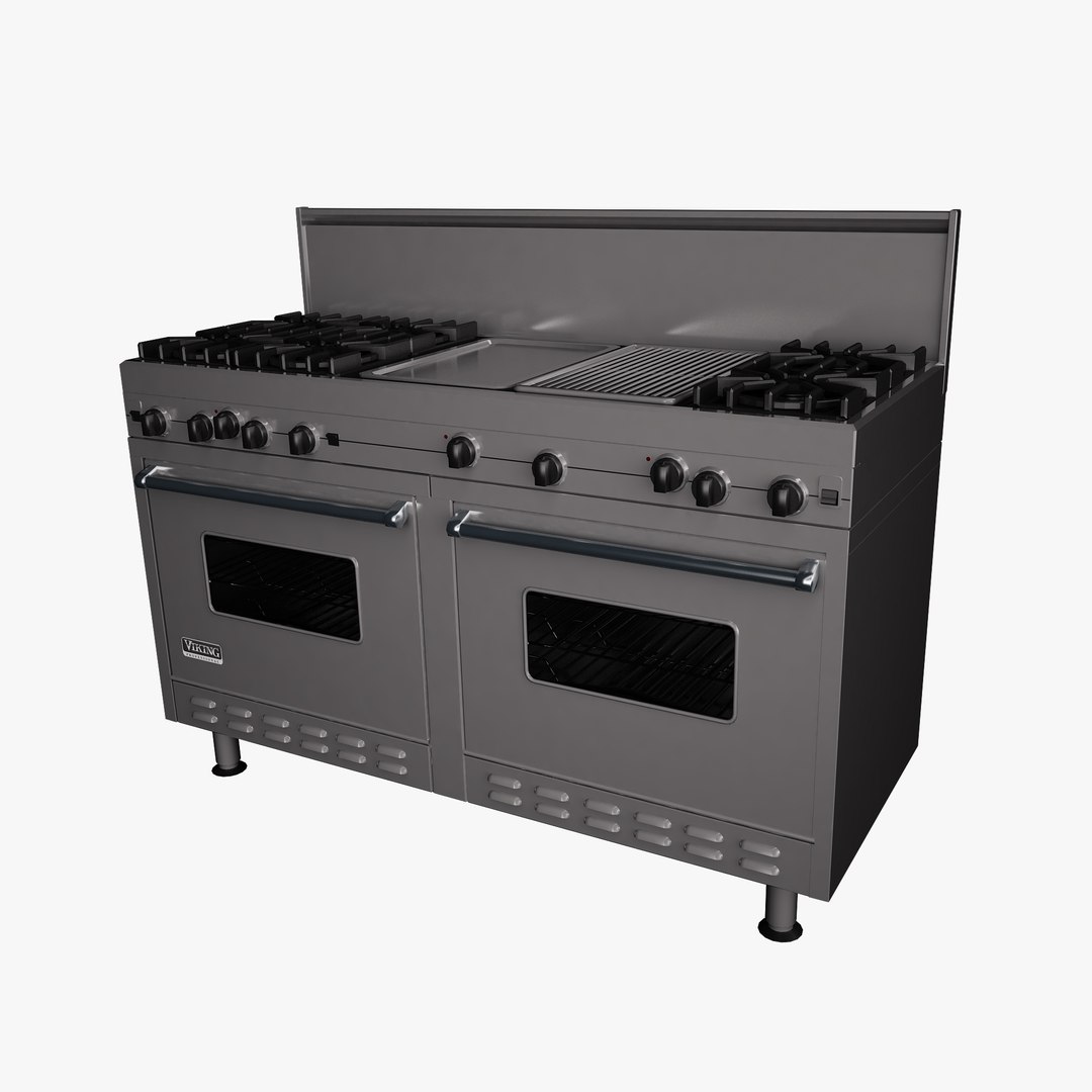 Viking Stove VGRC605-6GQD 60 3D model