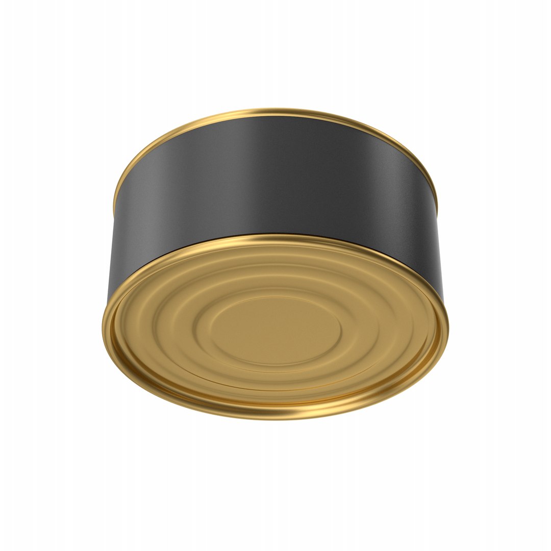Gold Food Can model https://p.turbosquid.com/ts-thumb/7W/UrLpYm/zD/foodcangoldblack.l11.2k/png/1641381373/1920x1080/fit_q87/58fd9ed98106d472e9c0d1c223f69d8247d4531d/foodcangoldblack.l11.2k.jpg