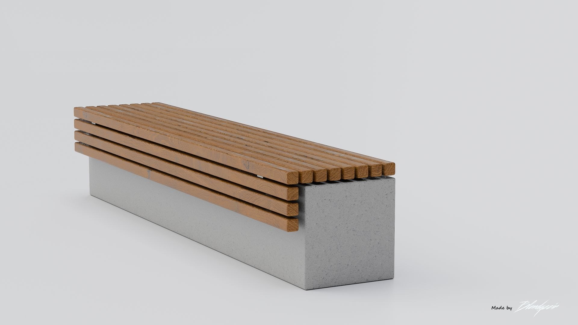 3D Model TORD WALL BENCH SEAT - TurboSquid 2266198