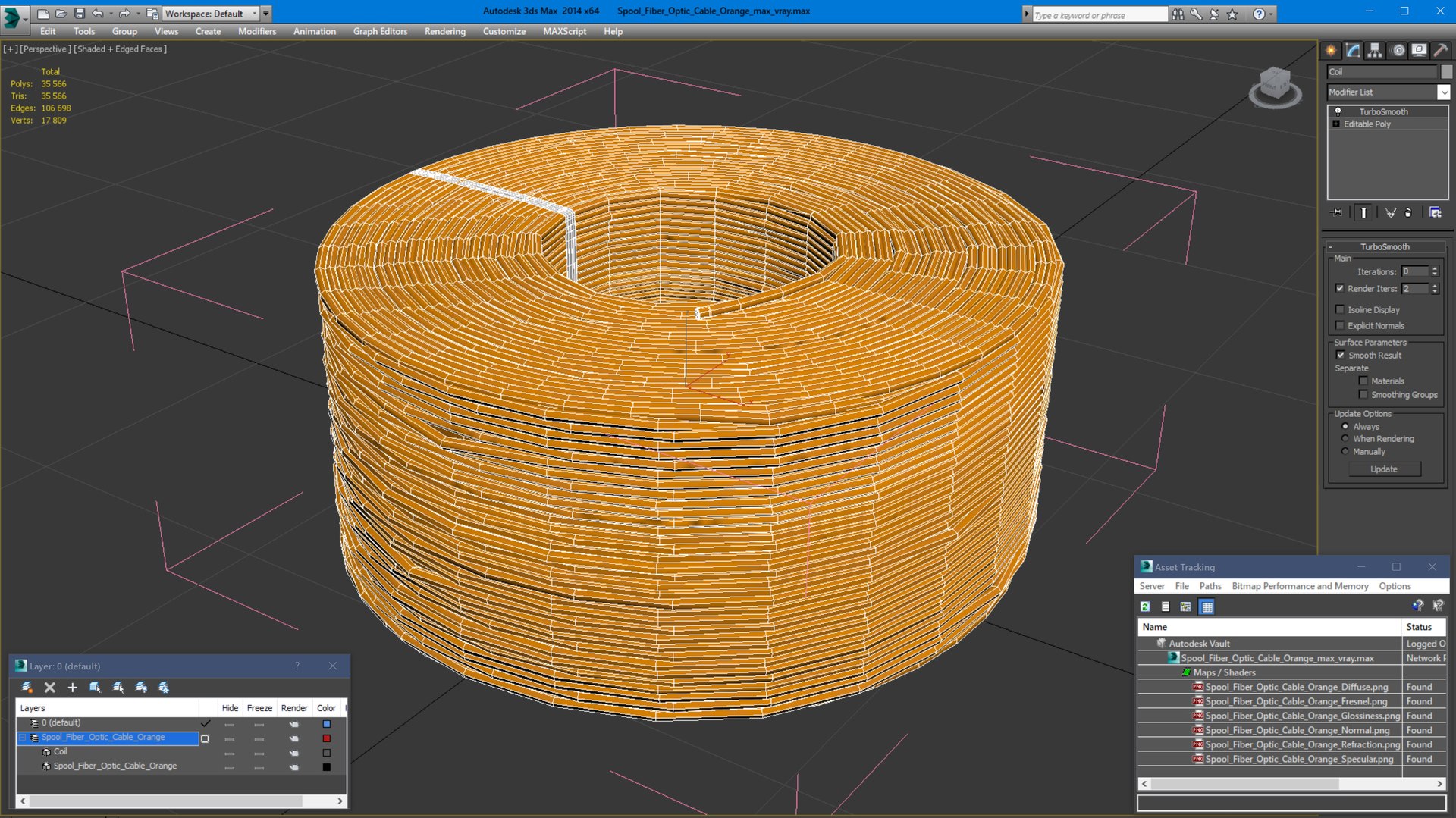 3D Spool Fiber Optic Cable Orange model https://p.turbosquid.com/ts-thumb/7W/YqNyPh/0R/spoolfiberopticcableorange3dmodel020/jpg/1656099396/1920x1080/fit_q87/02d7262a626152f07ebf42f0c35afc78a497d707/spoolfiberopticcableorange3dmodel020.jpg