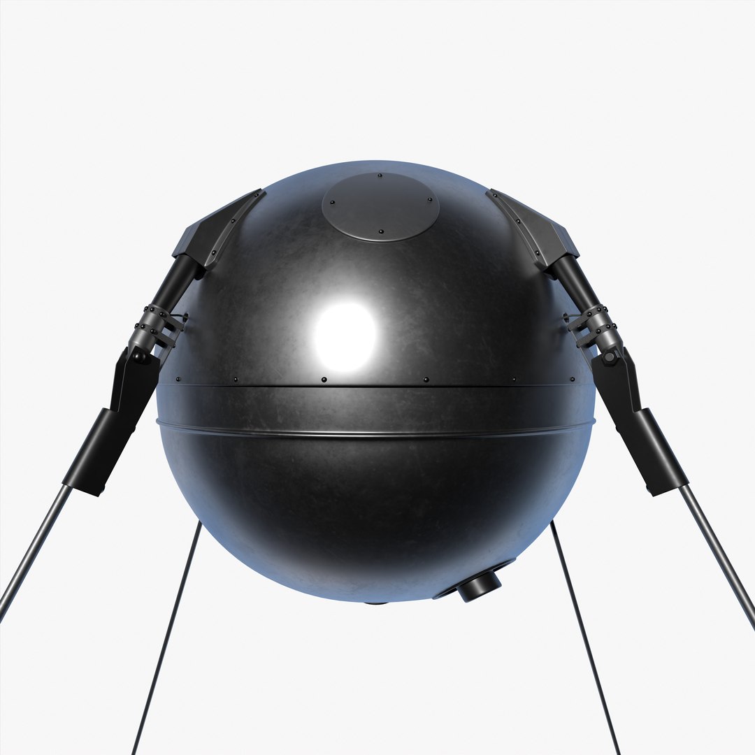 Sputnik 1 Satellite 3D Model - TurboSquid 2278271