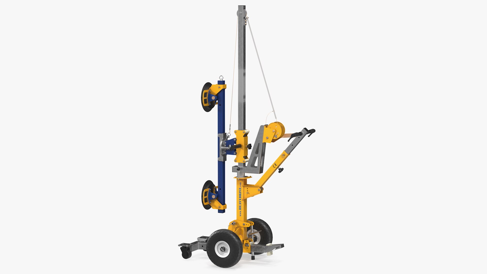 Heavydrive Glass Transportation Device Rigged 3D model preview