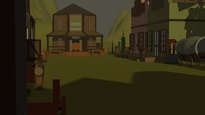 3D Western Low Poly Pack
