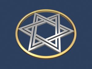 Star of David Circle