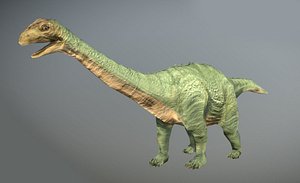 thai dinosaur isanosaurus 3D model