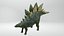 3D model Stegosaurus