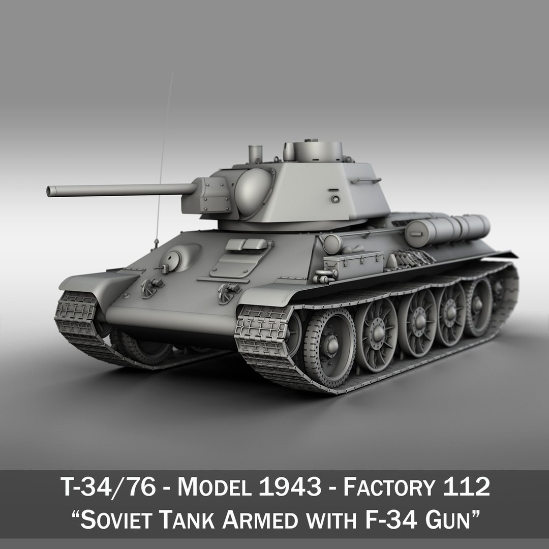 3D t-34-76 - 1943 factory model https://p.turbosquid.com/ts-thumb/7W/lRqueQ/diw14Yxp/m43_f11202/jpg/1600003897/1920x1080/fit_q87/860a0251ba48822b170496e2fb444b2d9b5cff09/m43_f11202.jpg