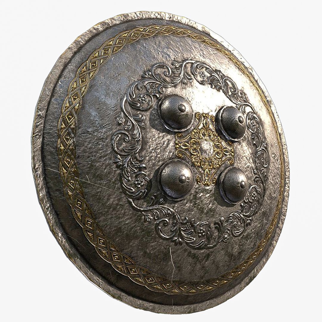 3D Middle Eastern Shield - TurboSquid 2190350