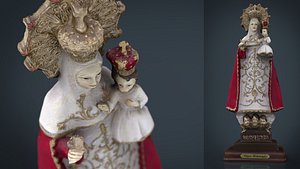 3d model virgen covadonga
