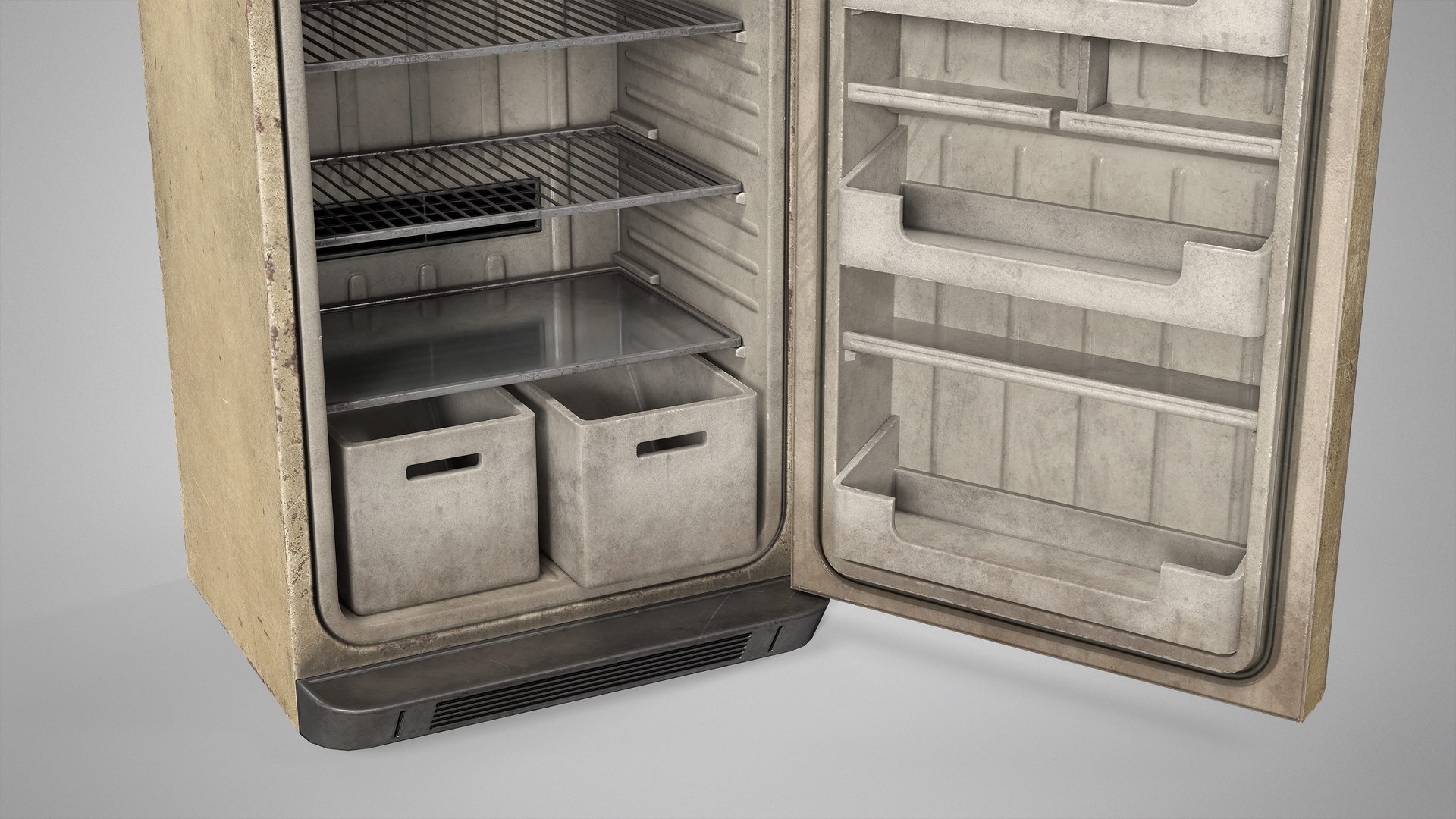 Retro Fridge - Old Kitchen Refrigerator AAA Gameready 3D model https://p.turbosquid.com/ts-thumb/7W/t2nYGB/RO/6/jpg/1789481312/1920x1080/fit_q87/7f38854814aa0ab1077302dd480ca7929a04301e/6.jpg