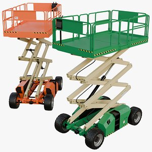 3D Scissor Lift 2A