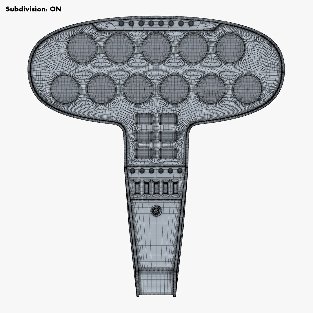 3D Aircraft Instrument Panel V 1 - TurboSquid 2023504