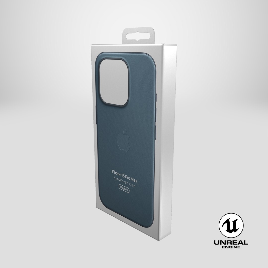 3D Apple iPhone 15 Pro Max FineWoven Case Packaging https://p.turbosquid.com/ts-thumb/7X/6YgRfj/9s/stemcell_unreal_render/png/1715401840/1920x1080/fit_q87/a6b72f09ef29675b4d326d88af66068410ada01f/stemcell_unreal_render.jpg