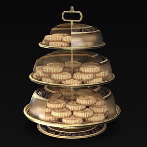 3D Eid Sweet Stand 01