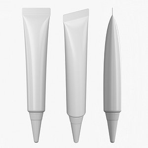 Cosmetic Tube Mockup 03 3D model