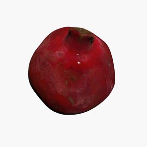 Pomegranate 3D Scan High Quality 3D model