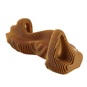 3D Parametric bench 09