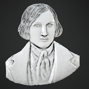 bas nikolai gogol 3d model
