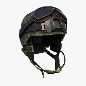 3D模型科幻头盔