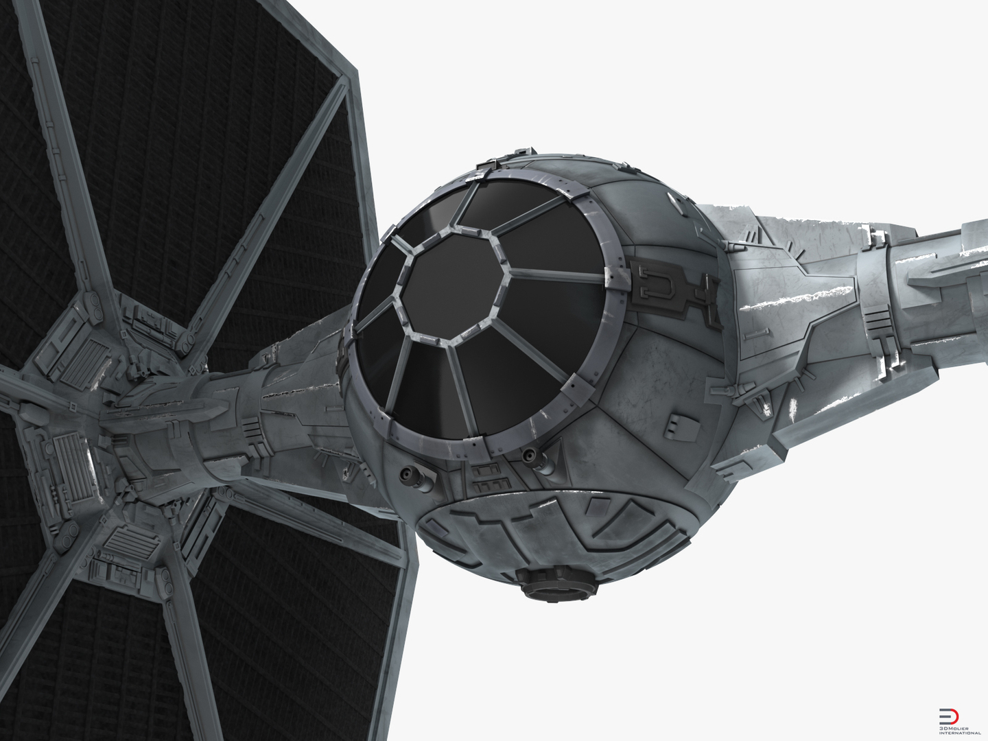 large star wars tie fighter