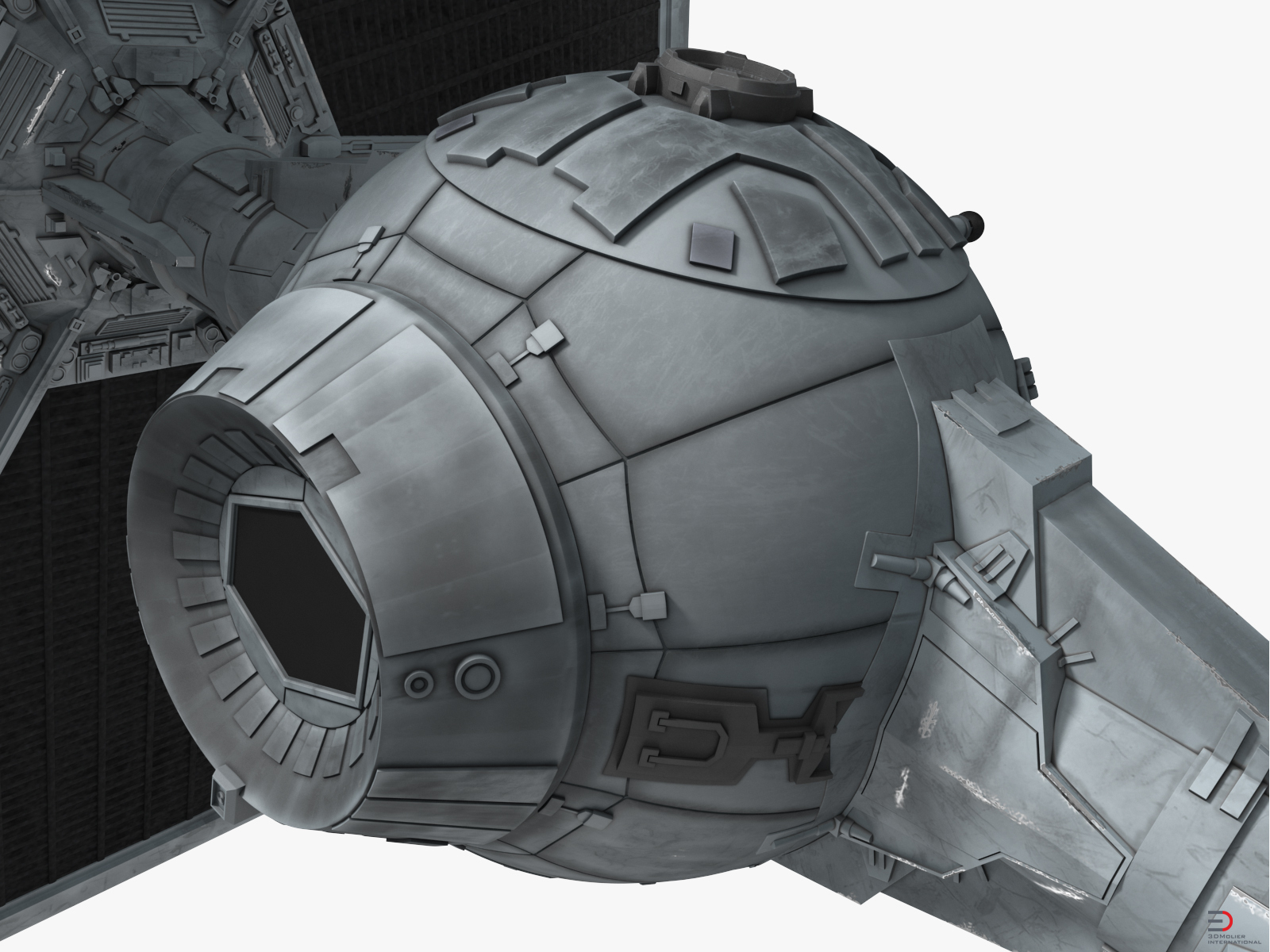 large star wars tie fighter