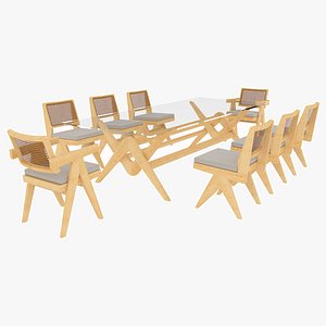 3D capitol complex office chair model