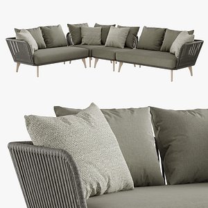3D santander sofa modular