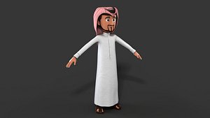 arab cartoon man max